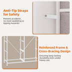 Chest of Drawers for Bedroom 10 Fabric Tall
