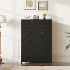 Chest of Drawers for Bedroom 10 Fabric Tall