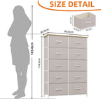 Chest of Drawers for Bedroom 10 Fabric