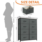 Chest of Drawers for Bedroom 10 Fabric