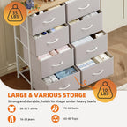 Chest of Drawers for Bedroom 10 Fabric Tall