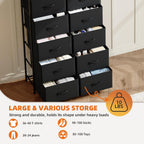 Chest of Drawers for Bedroom 10 Fabric Tall