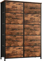 Chest of Drawers for Bedroom 10 Fabric Tall