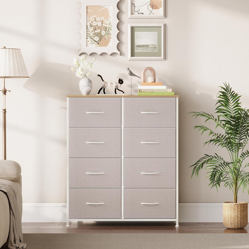 Chest of Drawers for Bedroom 10 Fabric Tall
