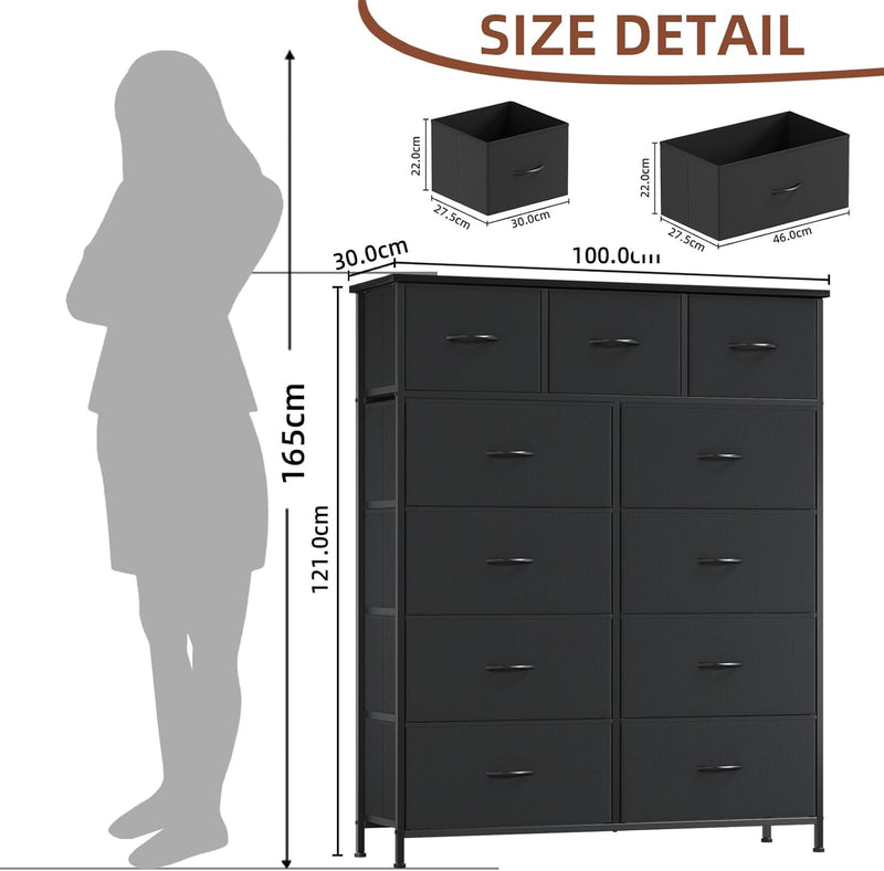 Chest of Drawers for Bedroom 7 Fabric