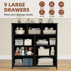 Chest of Drawers for Bedroom 7 Fabric