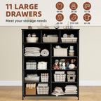Chest of Drawers for Bedroom 7 Fabric