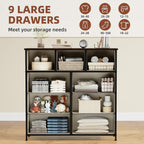 Chest of Drawers for Bedroom 7 Fabric