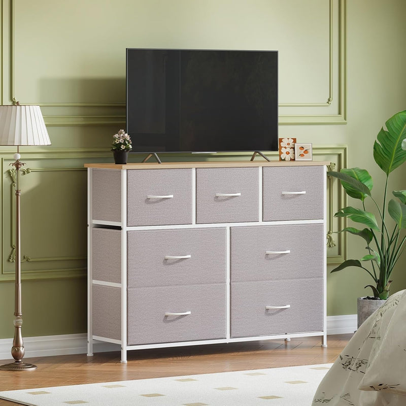 Chest of Drawers for Bedroom 7 Fabric
