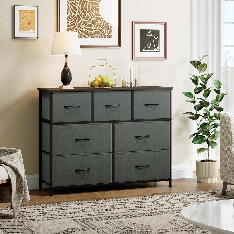 Chest of Drawers for Bedroom 7 Fabric