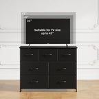 Tall Chest of Drawers for Bedroom with 9
