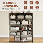 Chest of Drawers for Bedroom 9 Fabric Tall