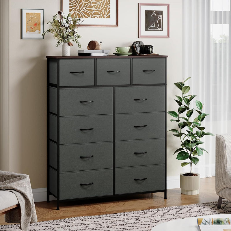 Chest of Drawers for Bedroom 9 Fabric Tall