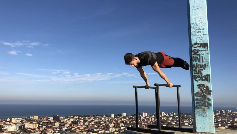 Fitness Tall Parallettes Dip Bars