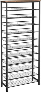 Tall Shoe Rack Large Capacity Storage Organiser 12-Tier