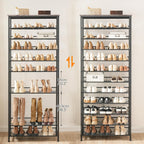 Tall Shoe Rack Large Capacity Storage Organiser 12-Tier