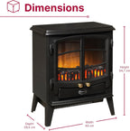 Tango Optiflame 2KW Freestanding Electric Stove Fire Coal