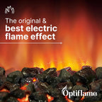Tango Optiflame 2KW Freestanding Electric Stove Fire Coal