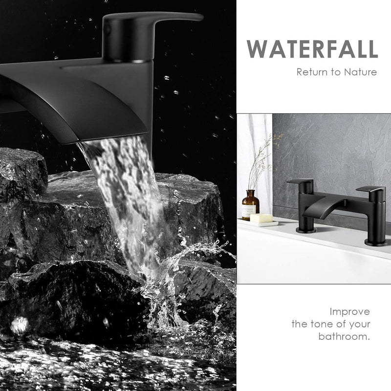 Bath Taps Waterfall Mixers Tub Tap Bathtub Filler