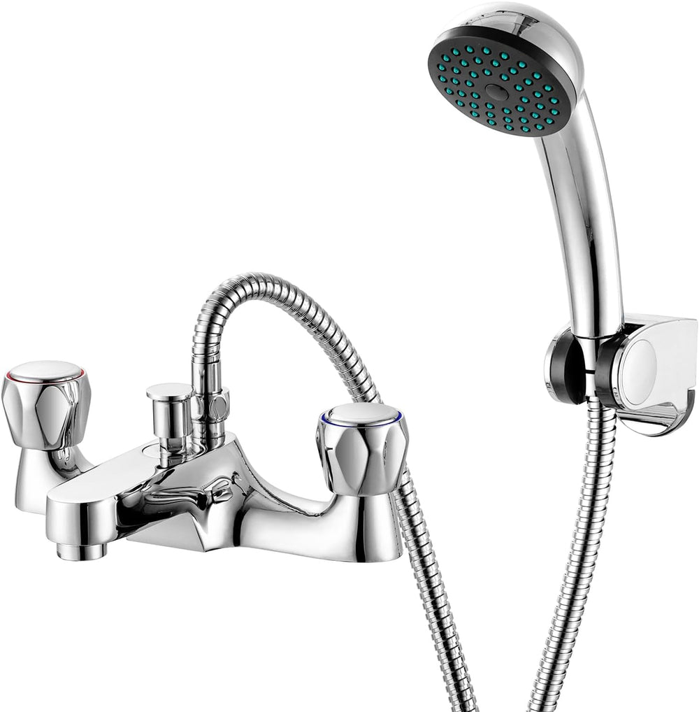 Taps with Shower Attachment Monobloc Mixer Tap Bathtoom
