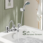 Taps with Shower Attachment Monobloc Mixer Tap Bathtoom