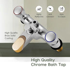Taps with Shower Attachment Monobloc Mixer Tap Bathtoom