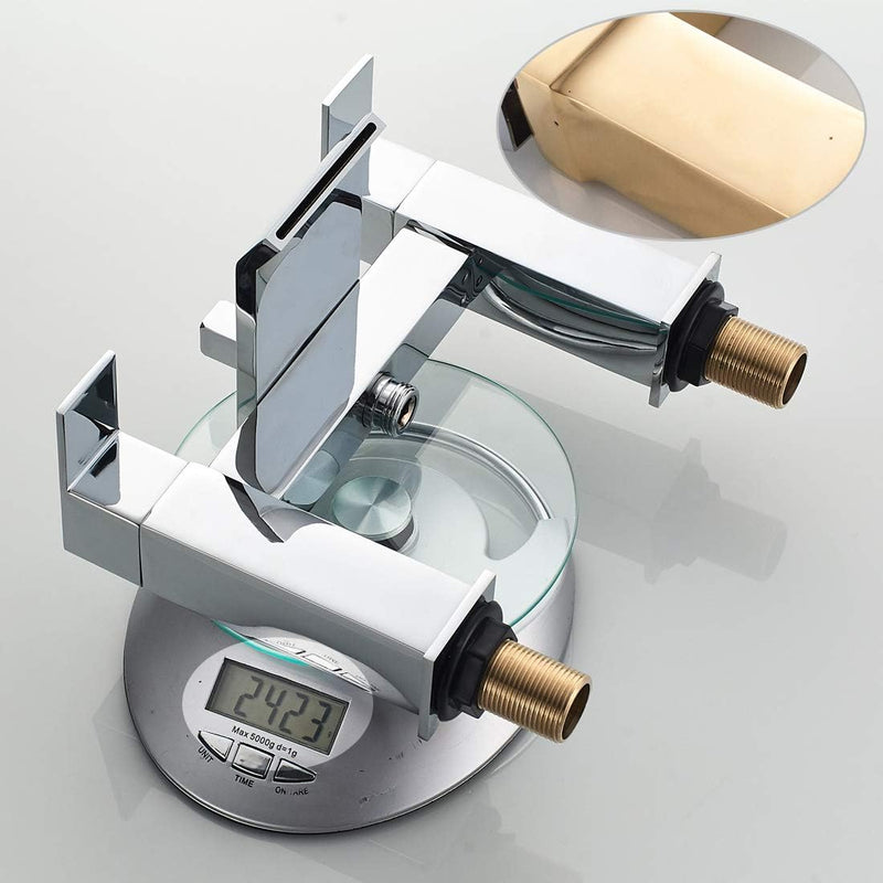 Bath Taps with Shower Waterfall Bathroom Tub Tap