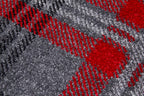 Tartan Hall Runners Modern Luxurious Soft Pile Rug