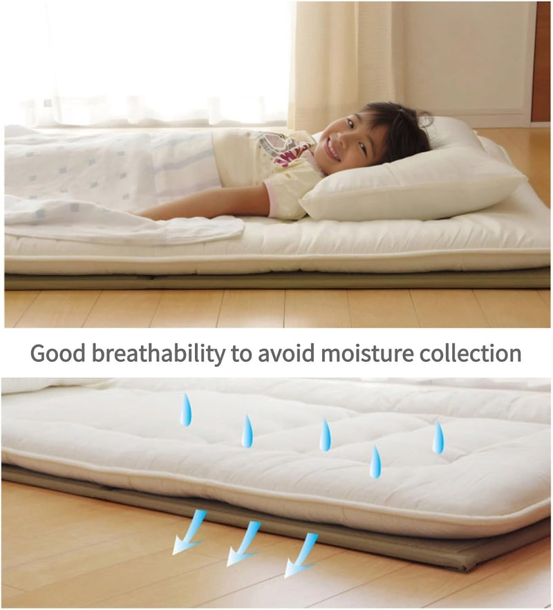 Tatami Japanese Traditional Mattress 4-Fold Comfortable Sleeping