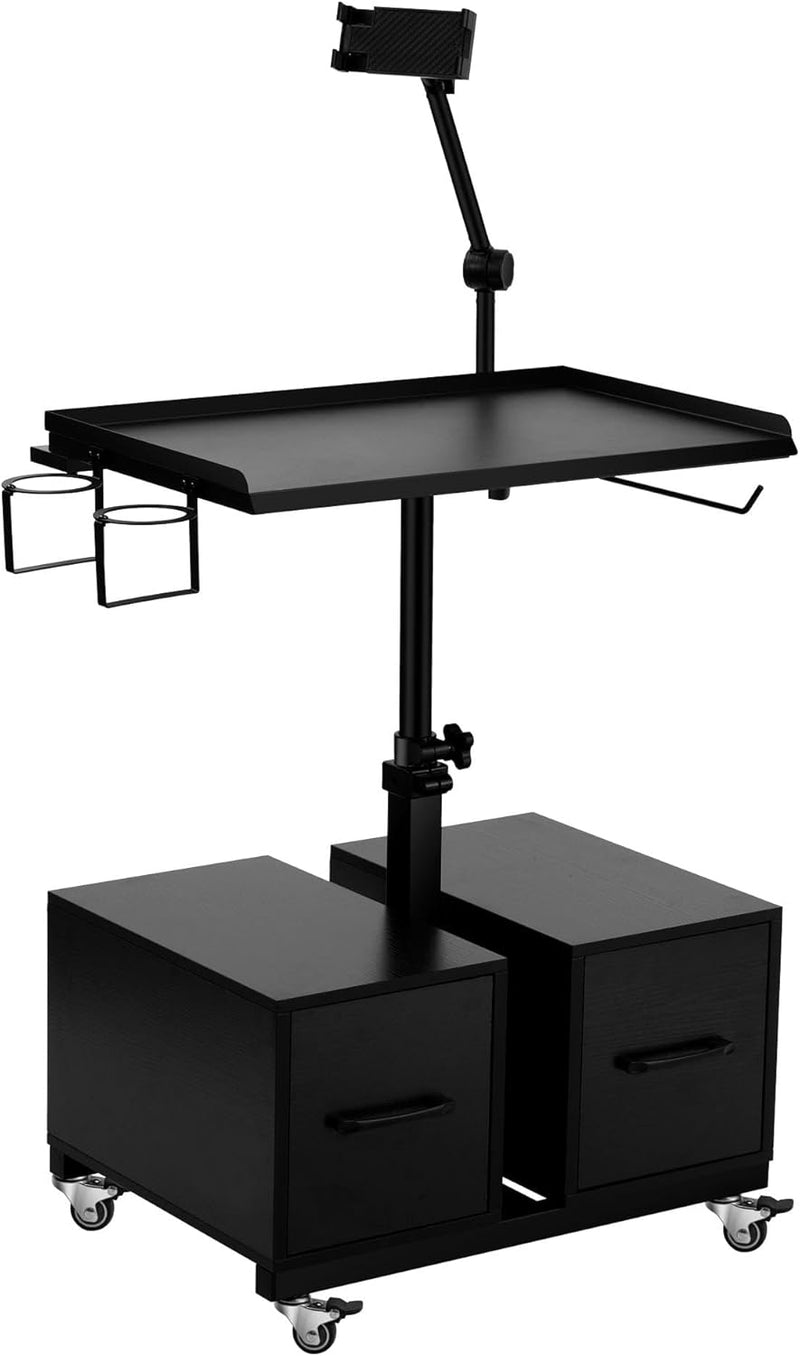 Tattoo Workstation Salon Trolley Cart and Storage Drawers