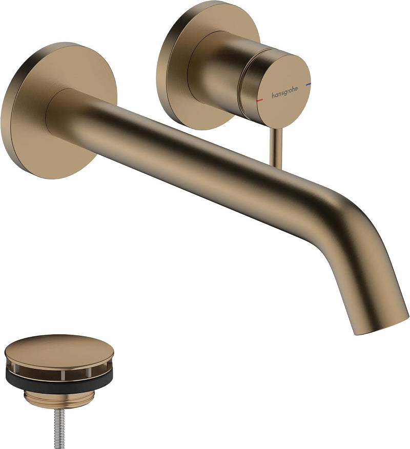 Tecturis S Bathroom Tap Wall-Mounted for Concealed Installation