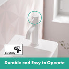 Tecturis S Bathroom Tap Wall-Mounted for Concealed Installation