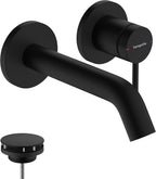 Tecturis S Bathroom Tap Wall-Mounted for Concealed Installation