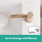 Tecturis S Bathroom Tap Wall-Mounted for Concealed Installation