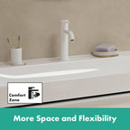 Tecturis S Bathroom Tap Wall-Mounted for Concealed Installation