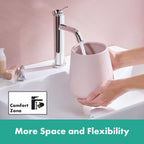 Tecturis S Bathroom Tap Wall-Mounted for Concealed Installation