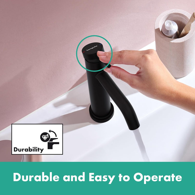 Tecturis S Bathroom Tap Wall-Mounted for Concealed Installation