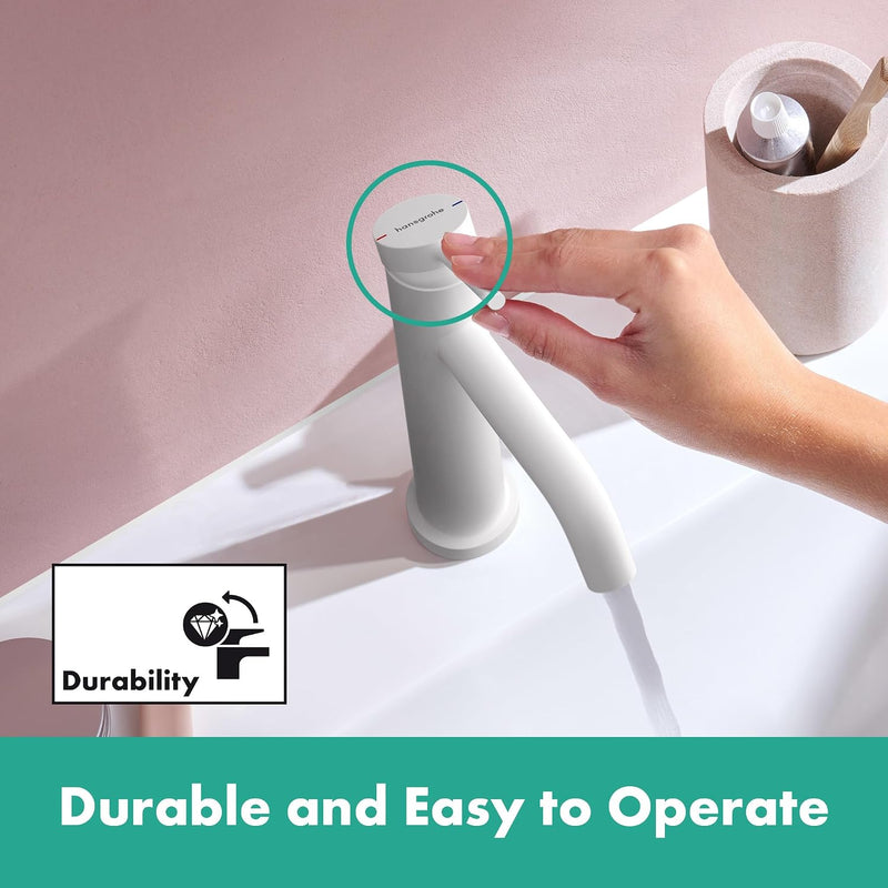 Tecturis S Bathroom Tap Wall-Mounted for Concealed Installation