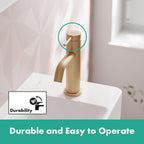 Tecturis S Bathroom Tap Wall-Mounted for Concealed Installation