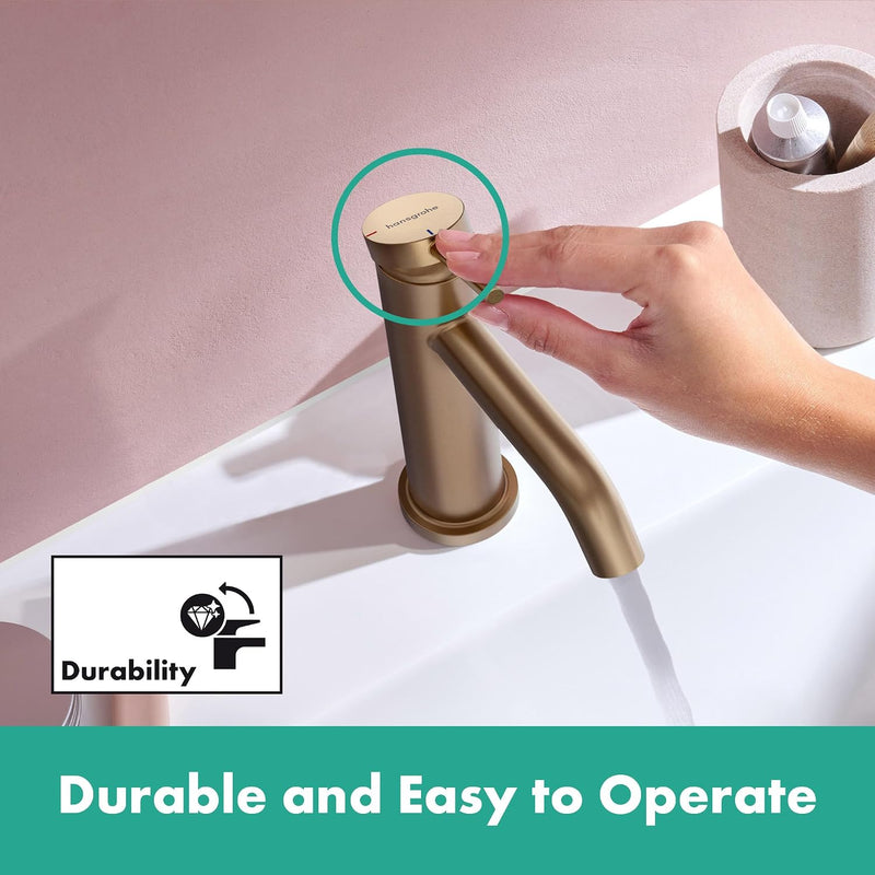 Tecturis S Bathroom Tap Wall-Mounted for Concealed Installation