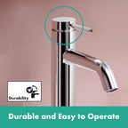 Tecturis S Bathroom Tap Wall-Mounted for Concealed Installation