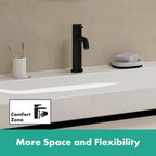 Tecturis S Bathroom Tap Wall-Mounted for Concealed Installation
