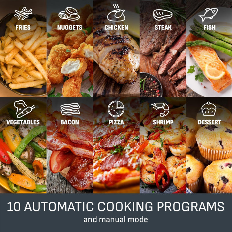 Easy Fry Max 5L Air Fryer 10 Auto