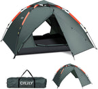 Tent 3 Man Instant Pop Up Waterproof Three