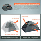 Tent Automatic 3 Man Person Instant Pop Up