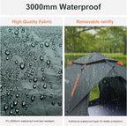 Tent Automatic 3 Man Person Instant Pop Up