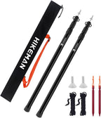 Tent Poles Camping for Tarp Awning Canopy Porch