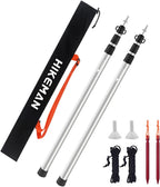 Tent Poles Camping for Tarp Awning Canopy Porch