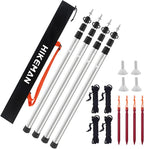 Tent Poles Camping for Tarp Awning Canopy Porch