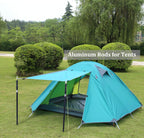 Tent Poles Camping for Tarp Awning Canopy Porch